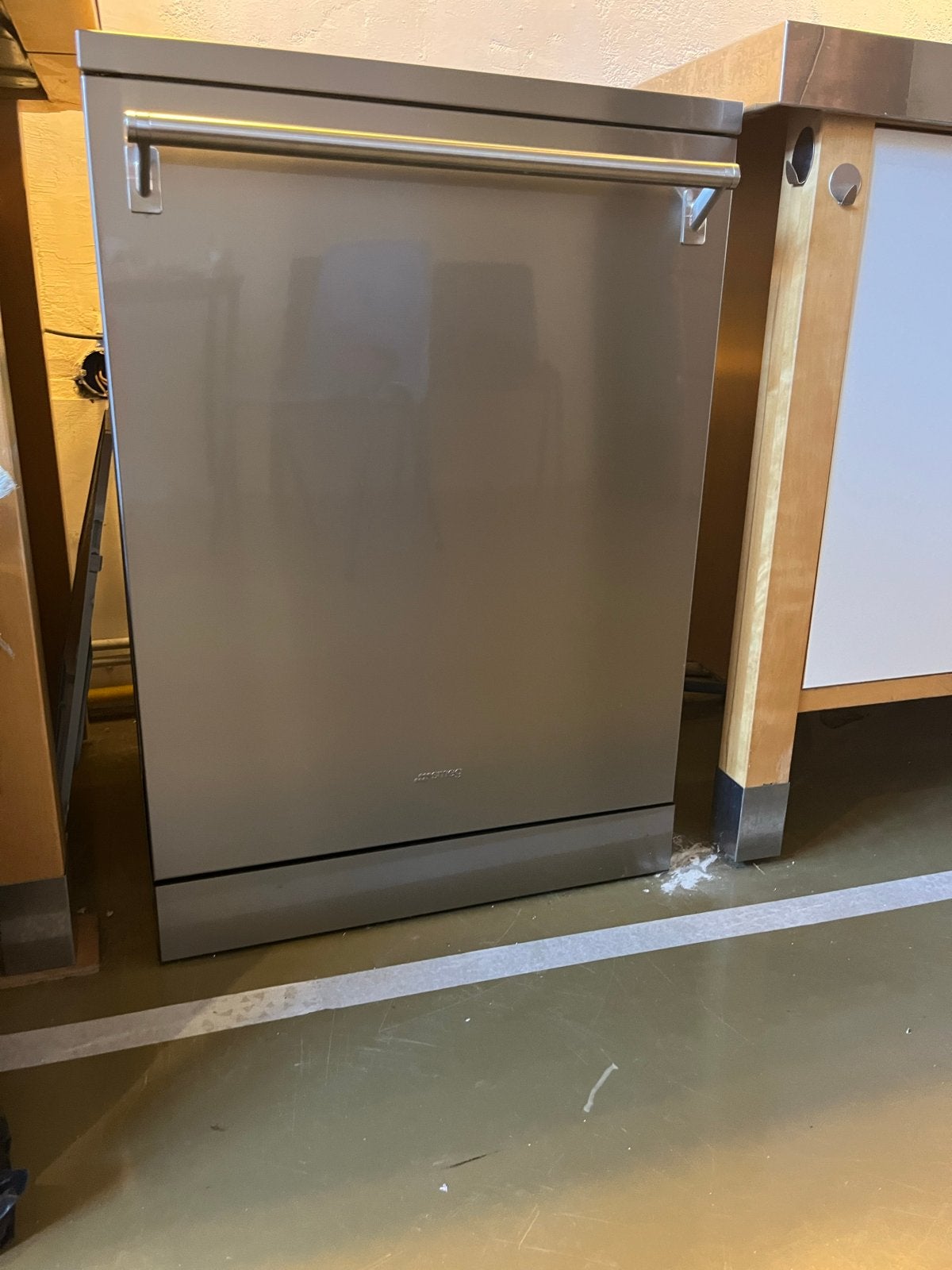 Smeg LVS433STPXIN Vrijstaande Vaatwasser RVS, Ophalen, Gebruikt, 60 cm of meer, Vrijstaand