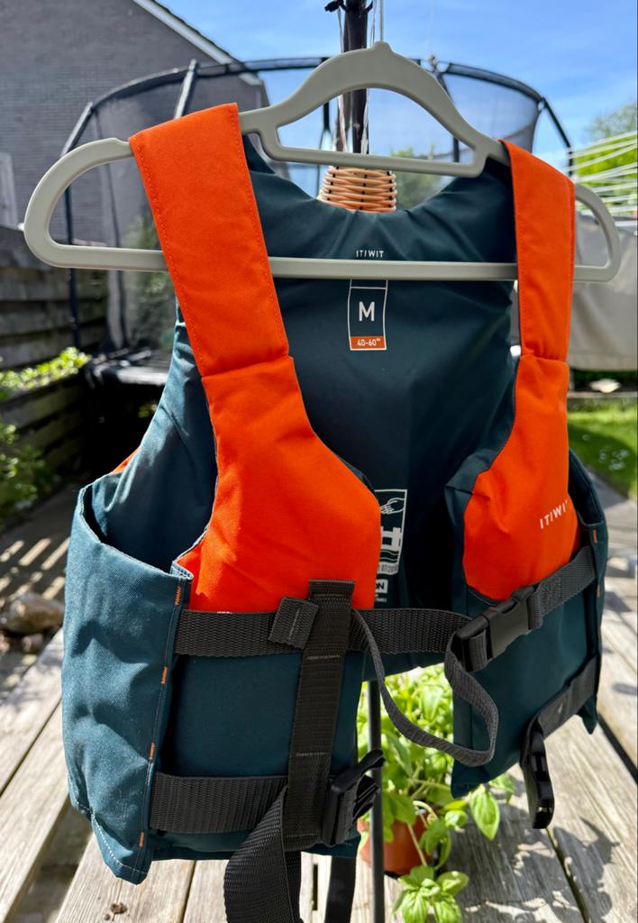 Zwemvest maat M (40-60 kg), Ophalen of Verzenden, Zo goed als nieuw, Reddingsvest of Zwemvest