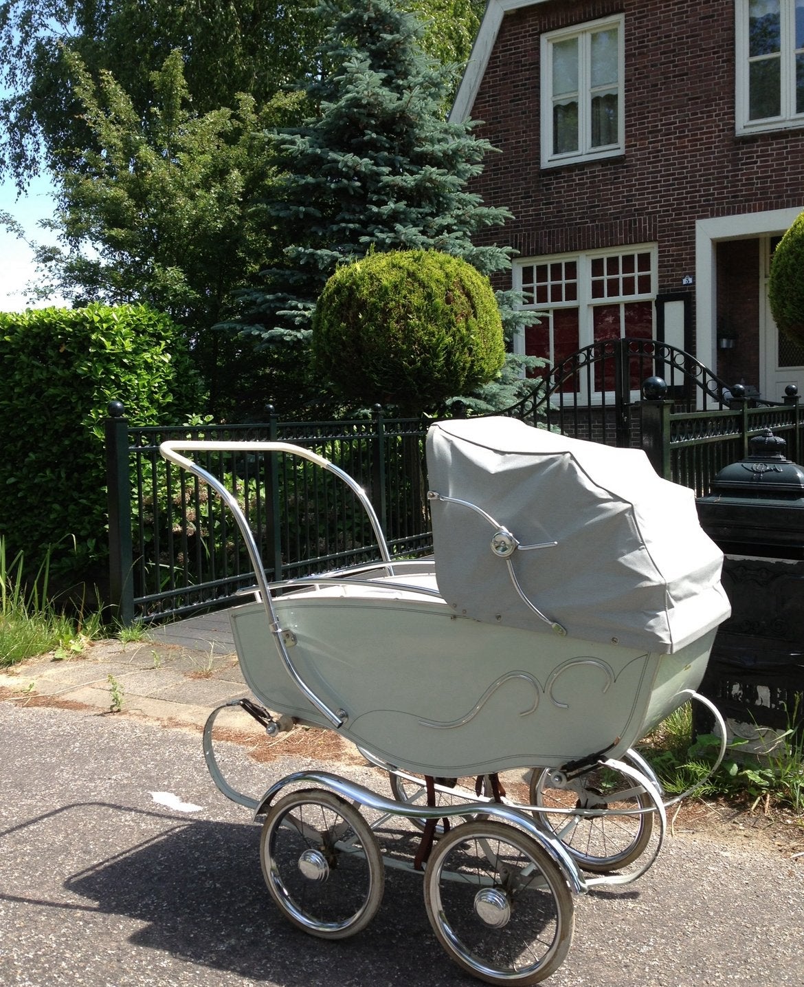 Koelstra Vintage Kinderwagen - Klassieke Stijl, Gebruikt, Met reiswieg, Ophalen, Kinderwagen