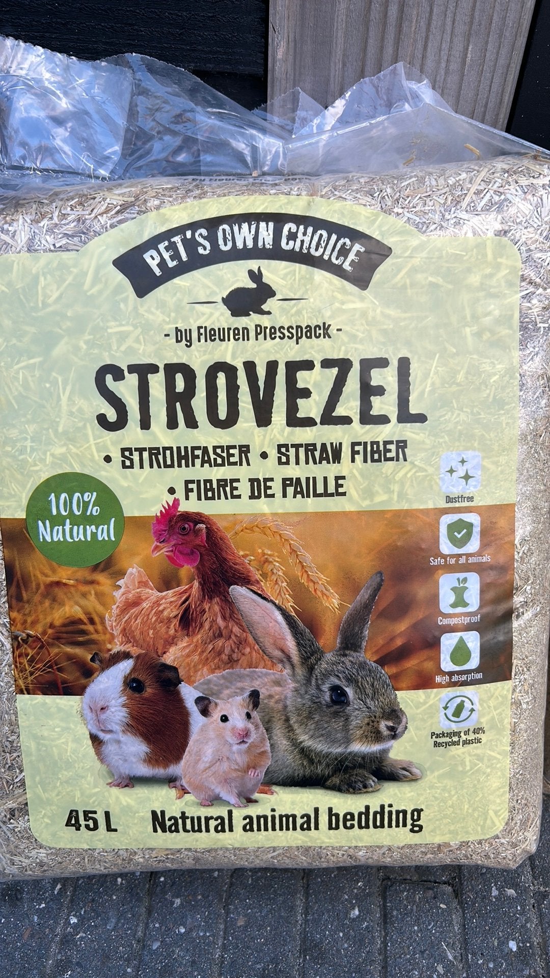 Hooi, voer en stro voor konijnen of cavia’s, Ophalen, Zo goed als nieuw, Overige typen