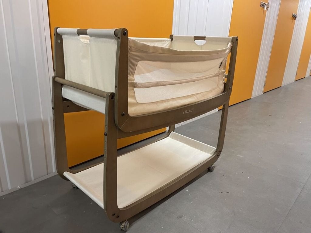 SnüzPod4 co-sleeper, naturel, Ophalen, Gebruikt, Wieg