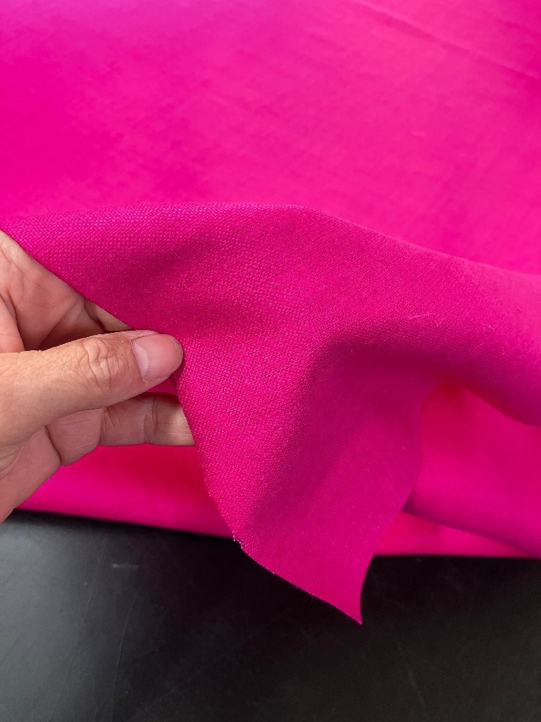 coupon zijde fuchsia, Verzenden, 120 cm of meer, Nieuw, Roze