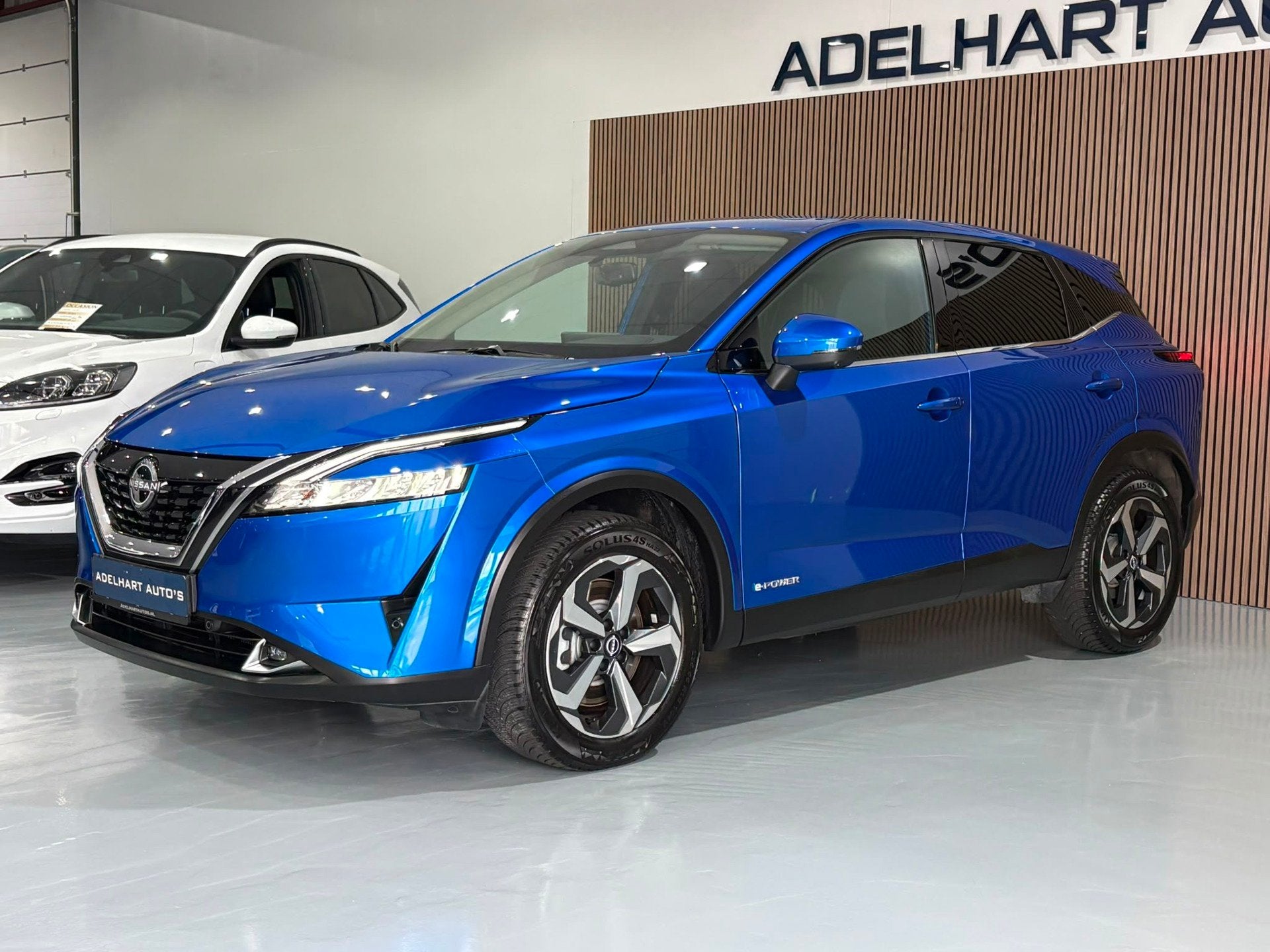 Nissan Qashqai 1.3 MHEV N-Connecta 168 PK / Navigatie full m, Auto's, Gebruikt, 4 cilinders, Blauw, Origineel Nederlands