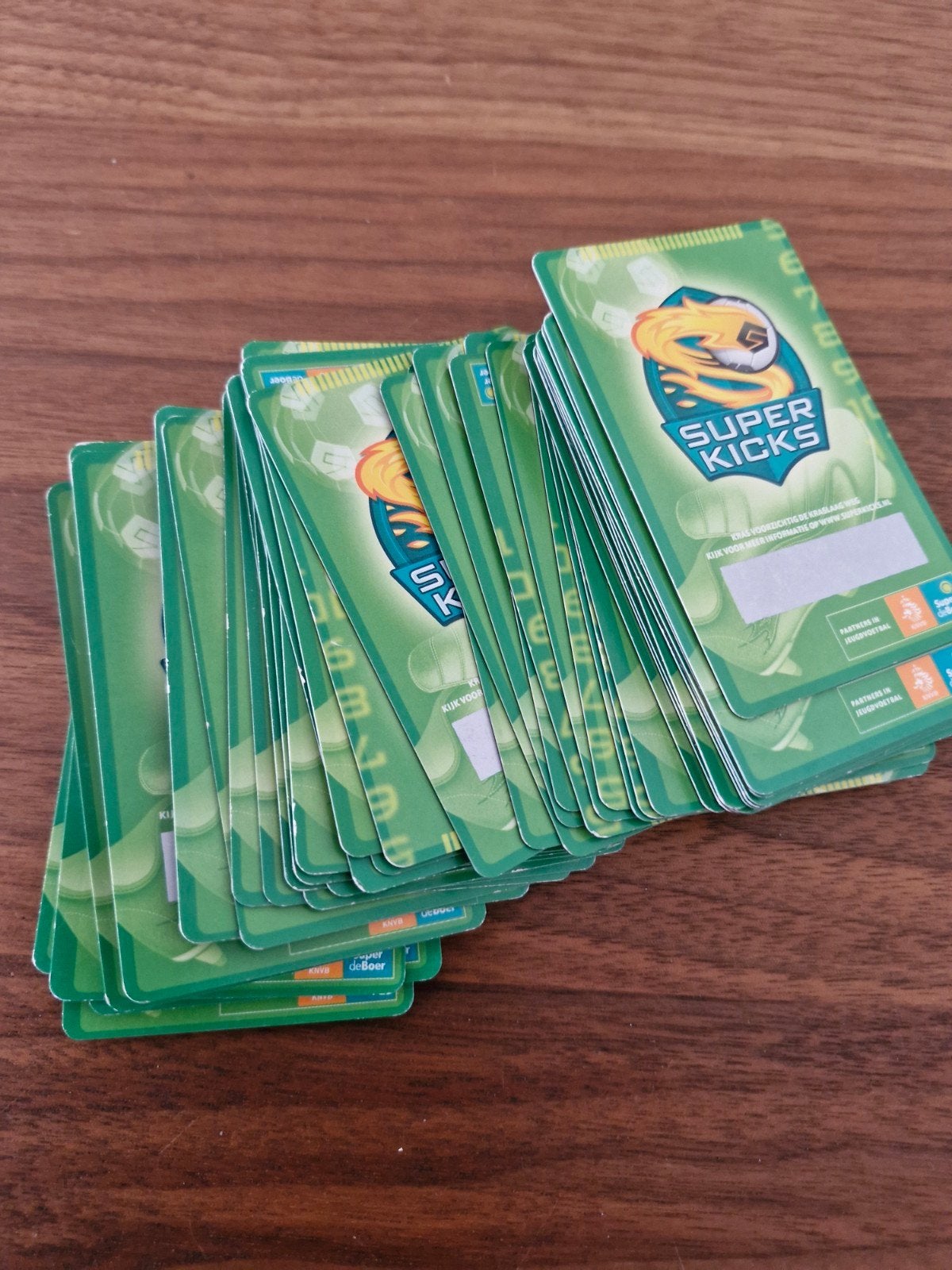 Super Kicks Maves 45 x FSG kaarten uit 2005, Ophalen of Verzenden, Gebruikt, Meerdere kaarten