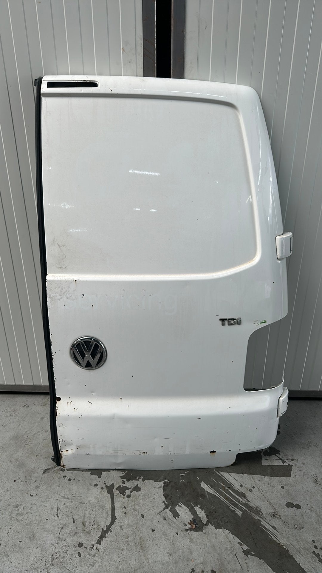 Deur rechts achter t5 t6, Auto-onderdelen, Carrosserie en Plaatwerk, Ophalen, Gebruikt, Achter, Volkswagen