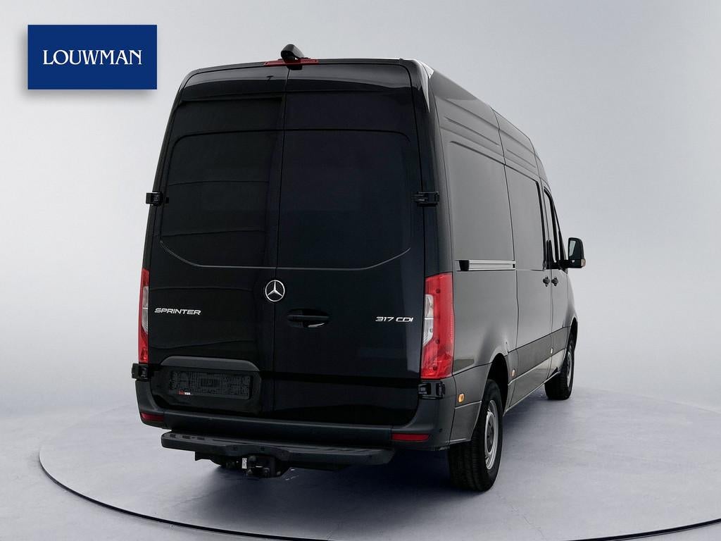 Mercedes-Benz Sprinter 317 1.9 CDI L2H2 Financial Lease Sele, Automaat, 4 cilinders, Zwart, Bedrijf