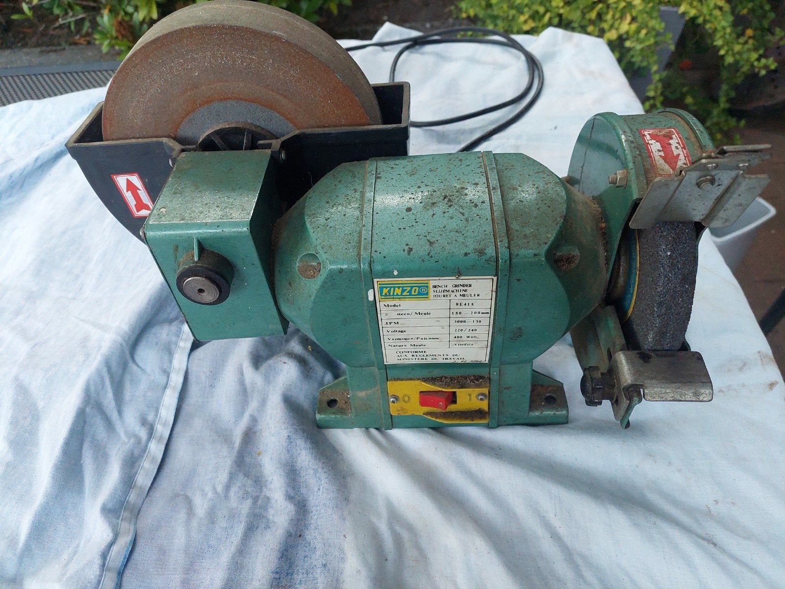 Kinzo Slijpmachine - Gebruikt maar functioneel, Doe-het-zelf en Verbouw, Gereedschap | Slijpmachines, Ophalen