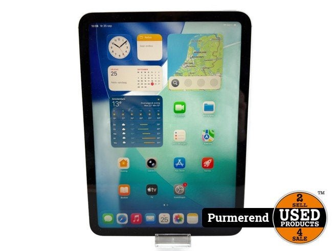 iPad A16 128GB WiFi + Cellular Silver, Apple, Zo goed als nieuw, Support@apple.com, One Apple Park Way
Cupertino, CA 95014
United States