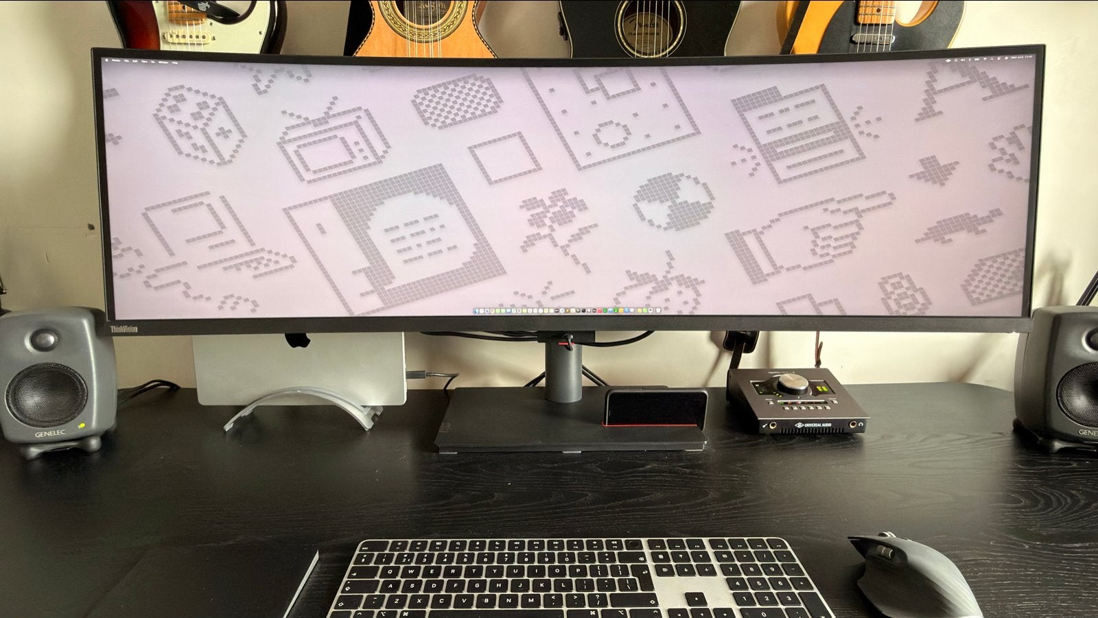 Lenovo ThinkVision P49w-30 Ultrawide Monitor, Computers en Software, Monitoren, Ophalen, Curved, Zo goed als nieuw, DisplayPort