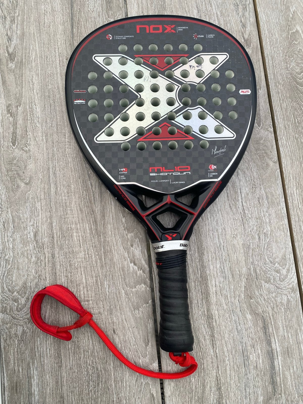 Nox ML10 Shotgun Padelracket - Gebruikt, Ophalen, Gebruikt, Padelracket