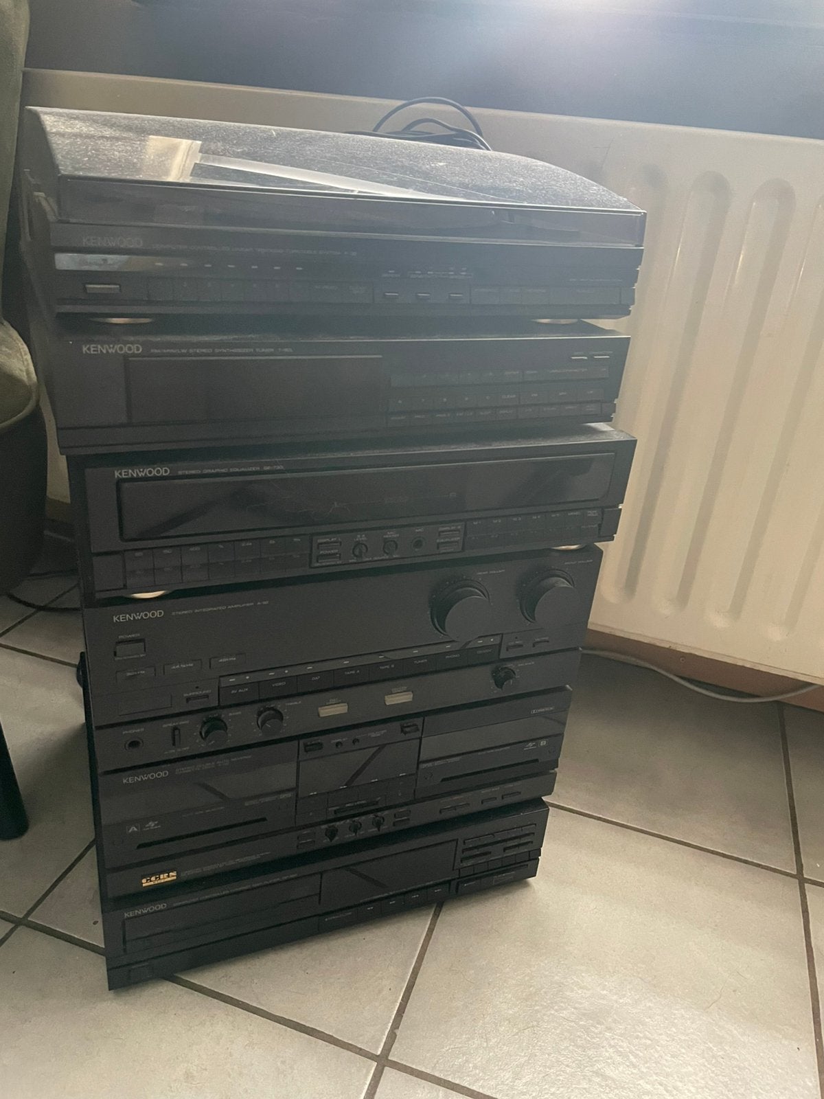 Kenwood stereo., 100 cm of meer, 60 cm of meer, Minder dan 35 cm, Ophalen of Verzenden