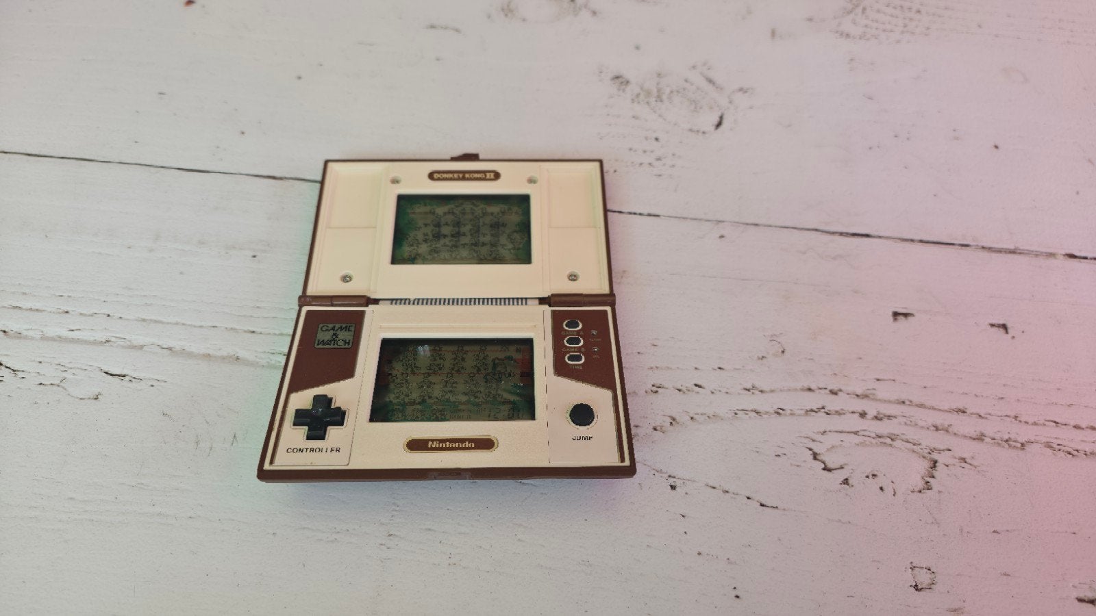 Nintendo Game & Watch Donkey Kong 2 Arcade Handheld, Ophalen of Verzenden, Gebruikt, Game Boy Classic, Met games