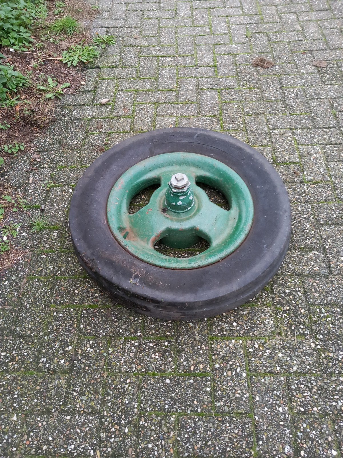 Fordson Major velg en band, Ophalen, Gebruikt