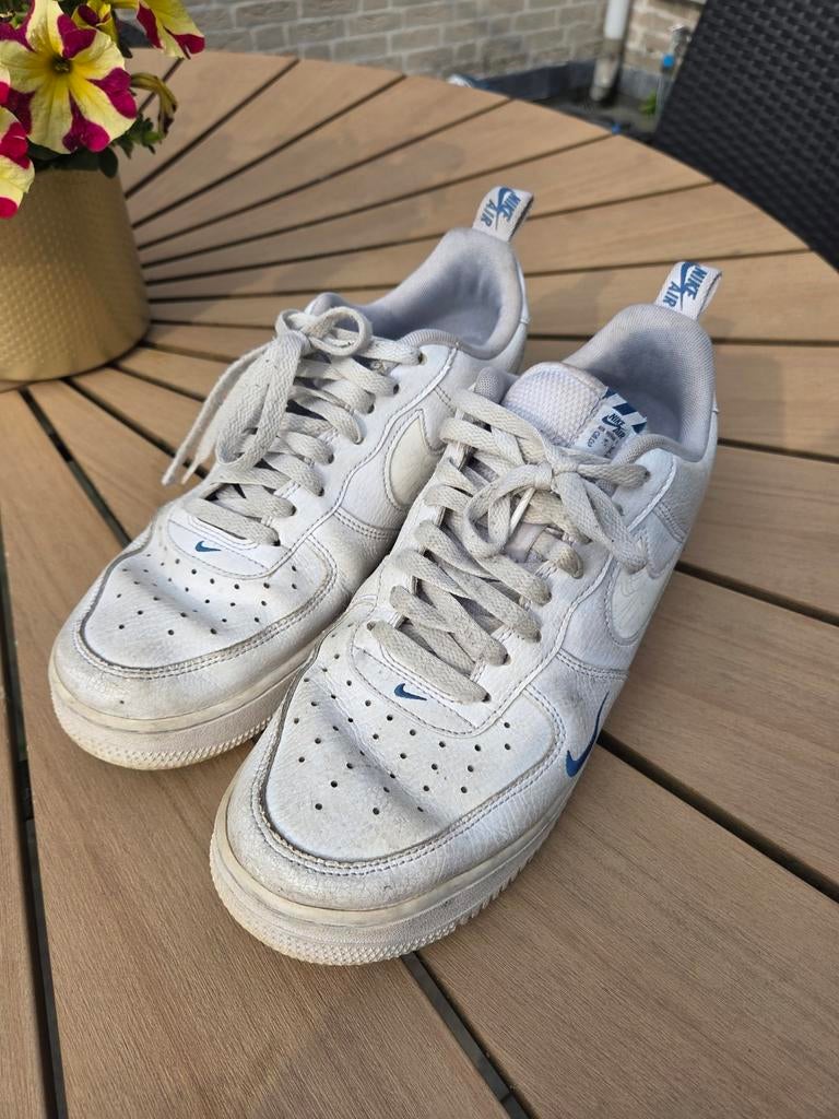Nike Air Force 1 - Maat 43, Kleding | Heren, Schoenen, Ophalen, Wit, Nike, Sneakers of Gympen