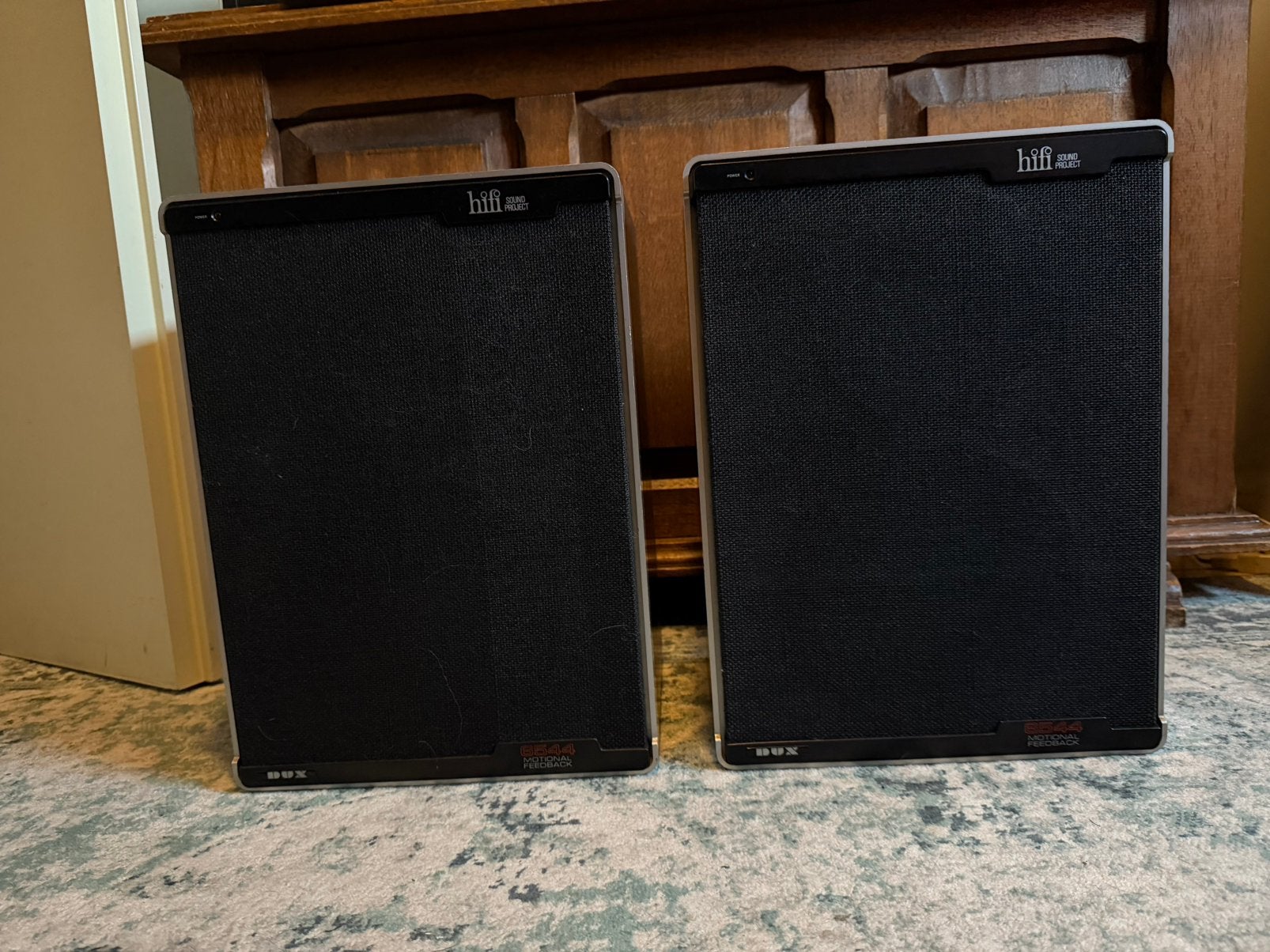 DUX SX6544 MFB speakers, Ophalen, Gebruikt, Minder dan 60 watt, Overige merken