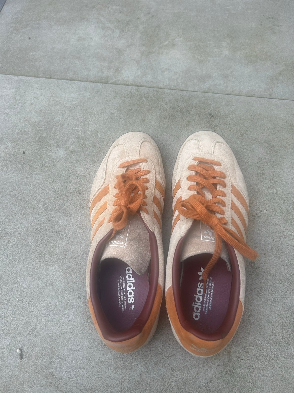 Adidas Gazelle sneakers - Maat 45 - Gebruikt, Kleding | Heren, Ophalen of Verzenden, Gedragen, Sneakers of Gympen