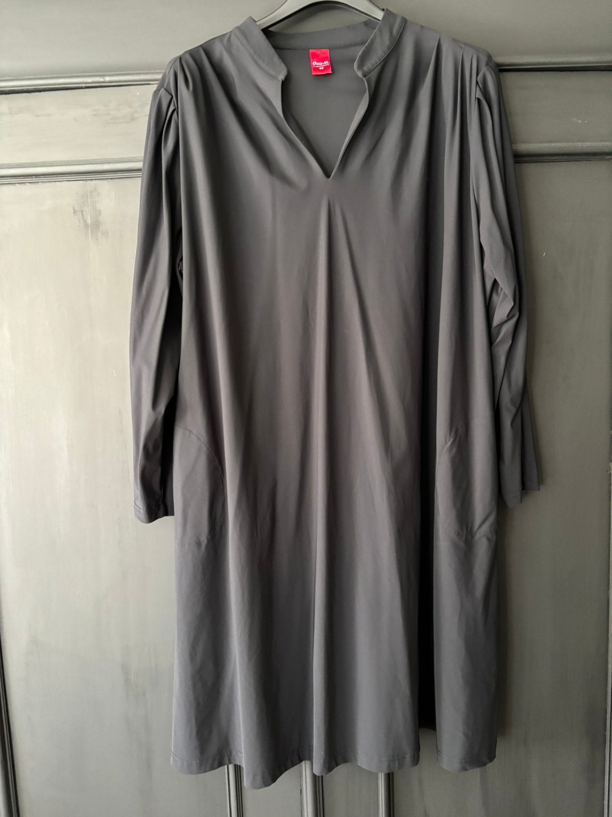 Only M zwarte jurk maat 52, Verzenden, Zo goed als nieuw, Zwart, Jurk