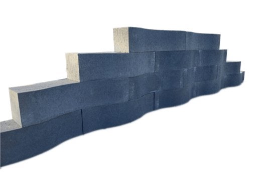 Patio wave 60x15x15 antraciet 3,6m2 NU VOOR €125,00, Tuin en Terras, Ophalen, Blok, Nieuw, Minder dan 25 cm