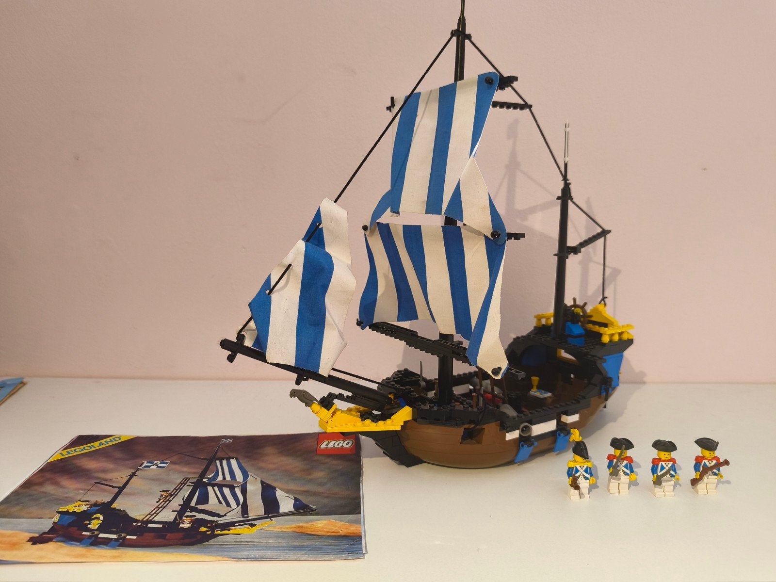 Lego piraten schip 6274 Caribbean clipper, Gebruikt, Lego, Compleet, Complete set