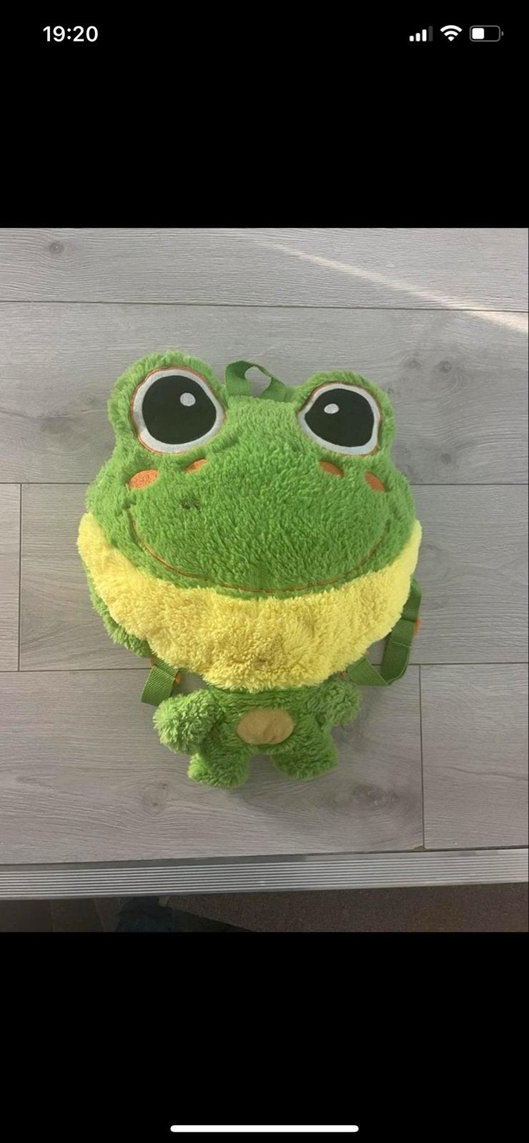 Leuke groene kikker kinderrugzak, Overige merken, Minder dan 30 cm, Ophalen of Verzenden, Minder dan 25 cm