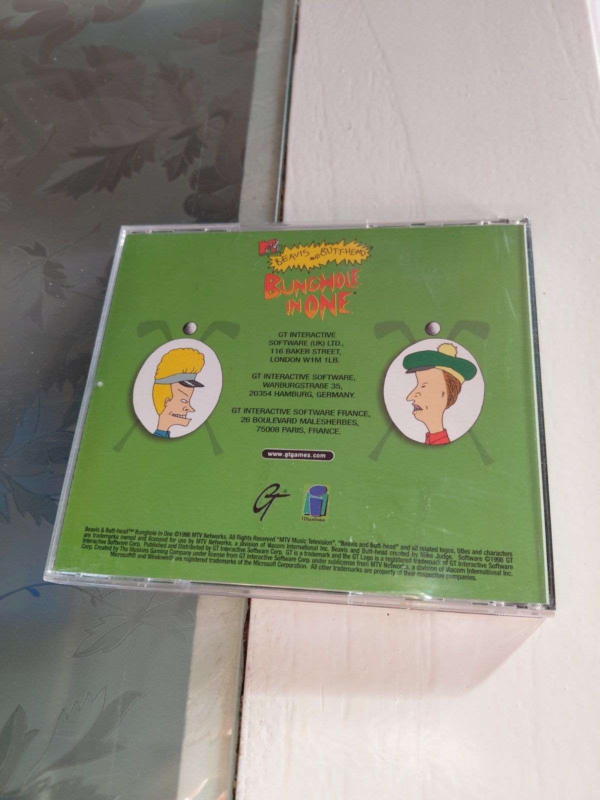 Beavis and Butt-Head: Bunghole in One - Retro PC CD-ROM 1998, 1 speler, Ophalen of Verzenden, Zo goed als nieuw, Vanaf 16 jaar