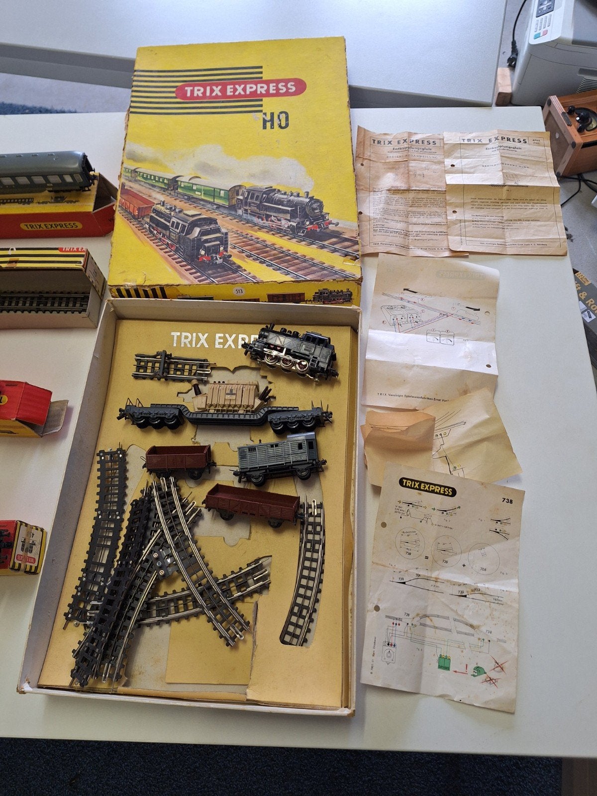 Trix Express H0 Treinset met Locomotief, Wagons en Rails, Trix, Analoog, Stuttgarter Str. 55-57, 73033 Göppingen, Duitsland, Gebruikt