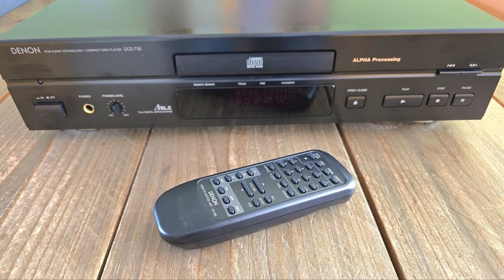Denon DCD-735 CD speler met afstandsbediening, Audio, Tv en Foto, Cd-spelers, Ophalen of Verzenden, Overige merken