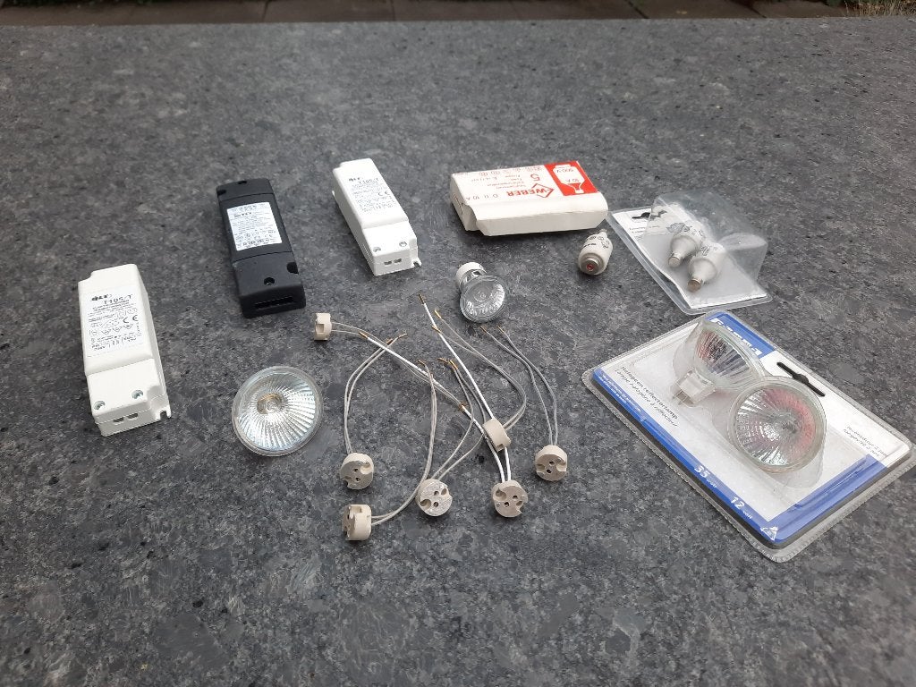 Elektra Fittingen Transformator Lampen Stoppen Zekeringen, Doe-het-zelf en Verbouw, Elektra en Kabels, Zo goed als nieuw, Overige typen