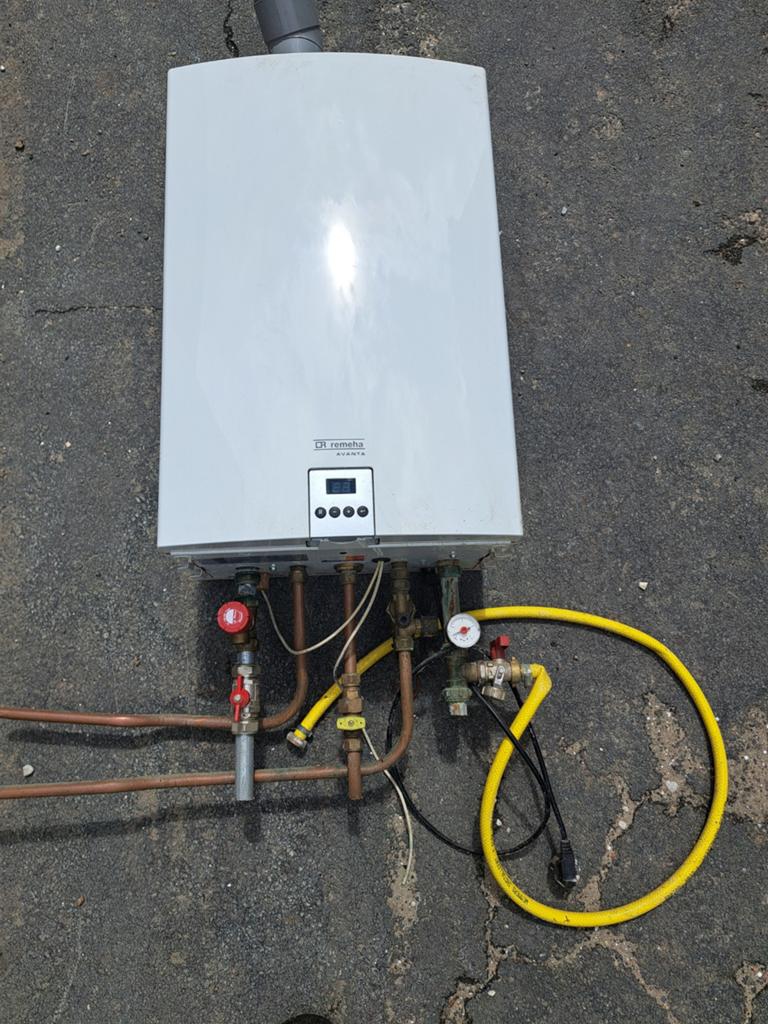 Remeha Avanta 28c CW4 CV-ketel, Ophalen, 30 tot 80 cm, Gebruikt, Cv-ketel of Combi-ketel