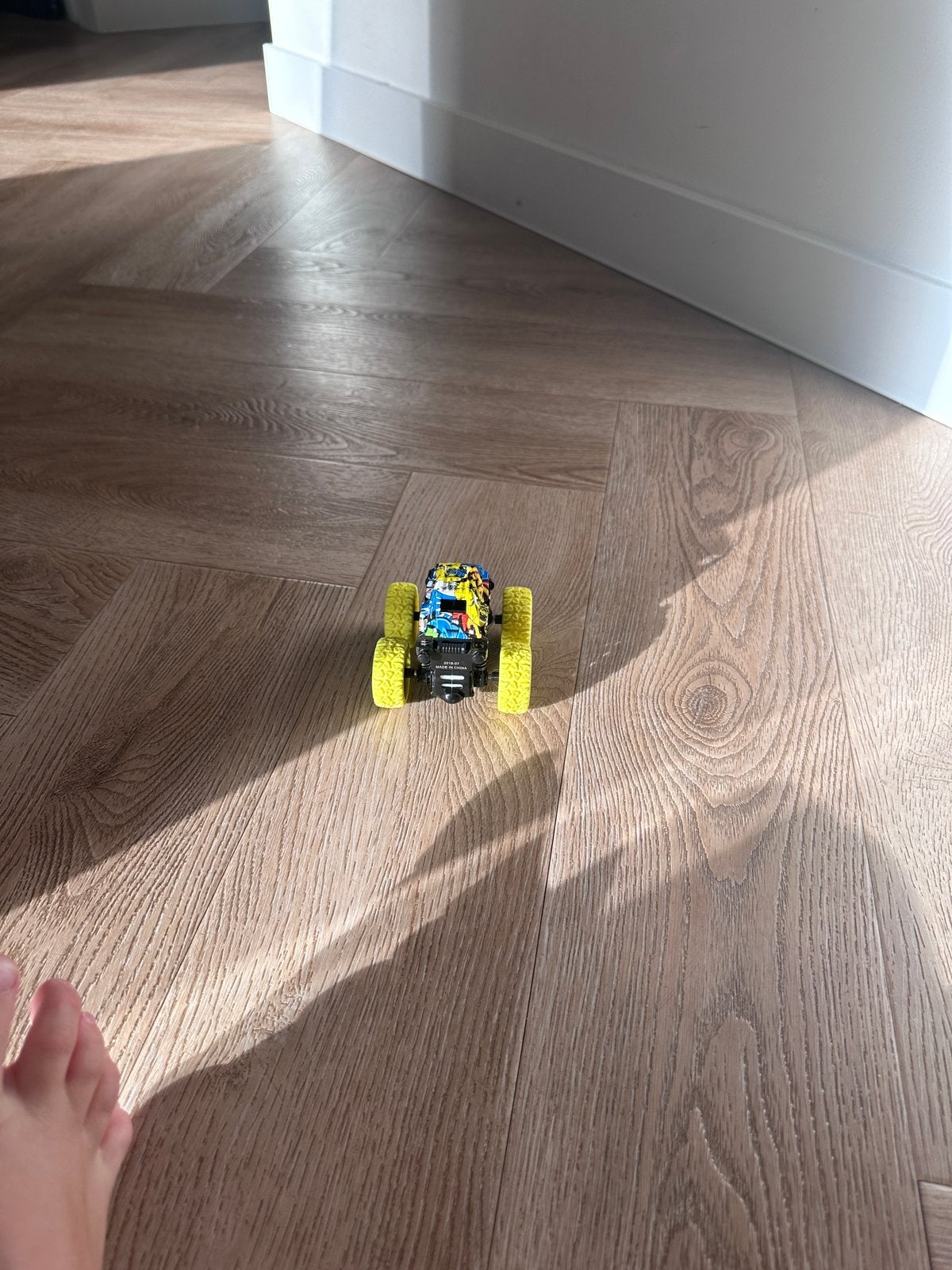 Mini Monster Truck Speelgoedauto met Grote Wielen, Ophalen, Gebruikt