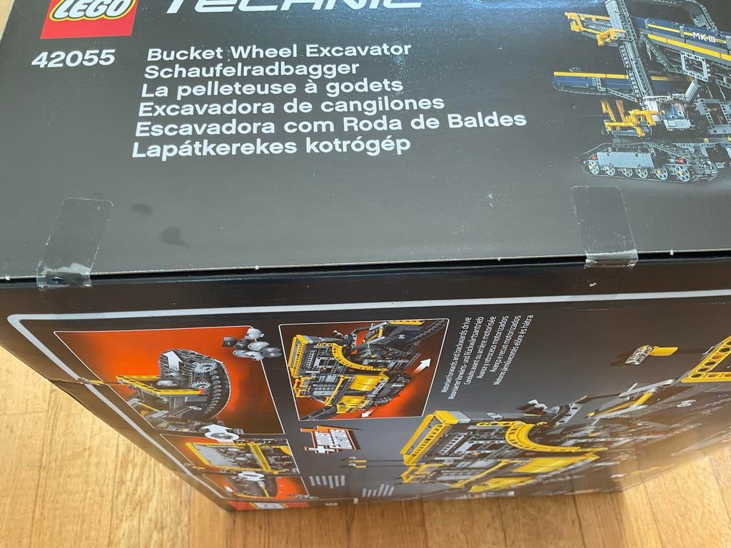 LEGO Technic 42055 Emmerwiel Graafmachine, Lego, Nieuw, Ophalen of Verzenden, Complete set