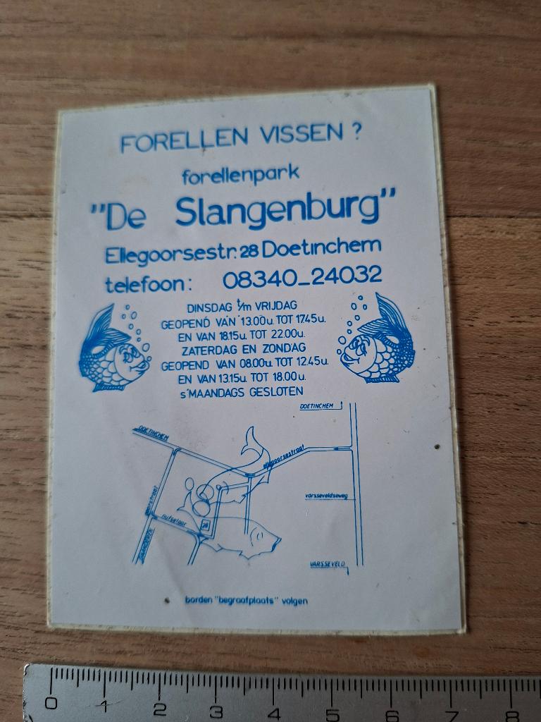Sticker Doetinchem, Ophalen of Verzenden, Zo goed als nieuw, Bedrijf of Vereniging