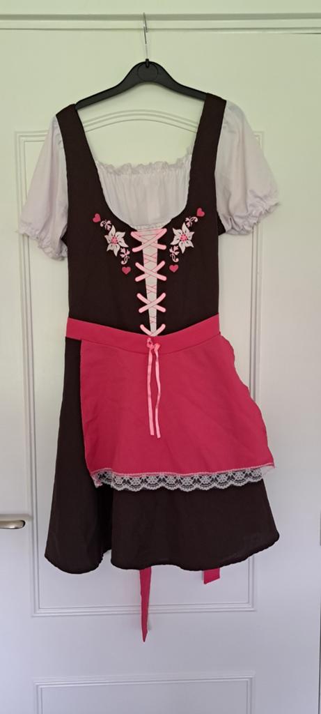 Tirolersjurk L, Kleding | Dames, Ophalen of Verzenden, Zo goed als nieuw, Carnaval