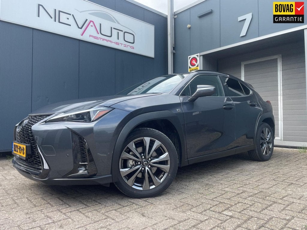 Lexus UX 250h F SPORT Design STOELVERWARMING LEDER, Auto's, Lexus, Bedrijf, Te koop, UX, ABS, Achteruitrijcamera, Adaptive Cruise Control
