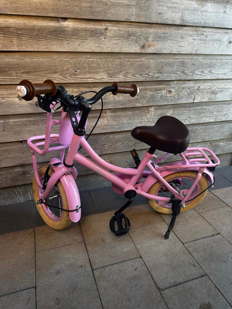 Fiets 12 inch, Ophalen, Gebruikt, Terugtraprem, Minder dan 16 inch