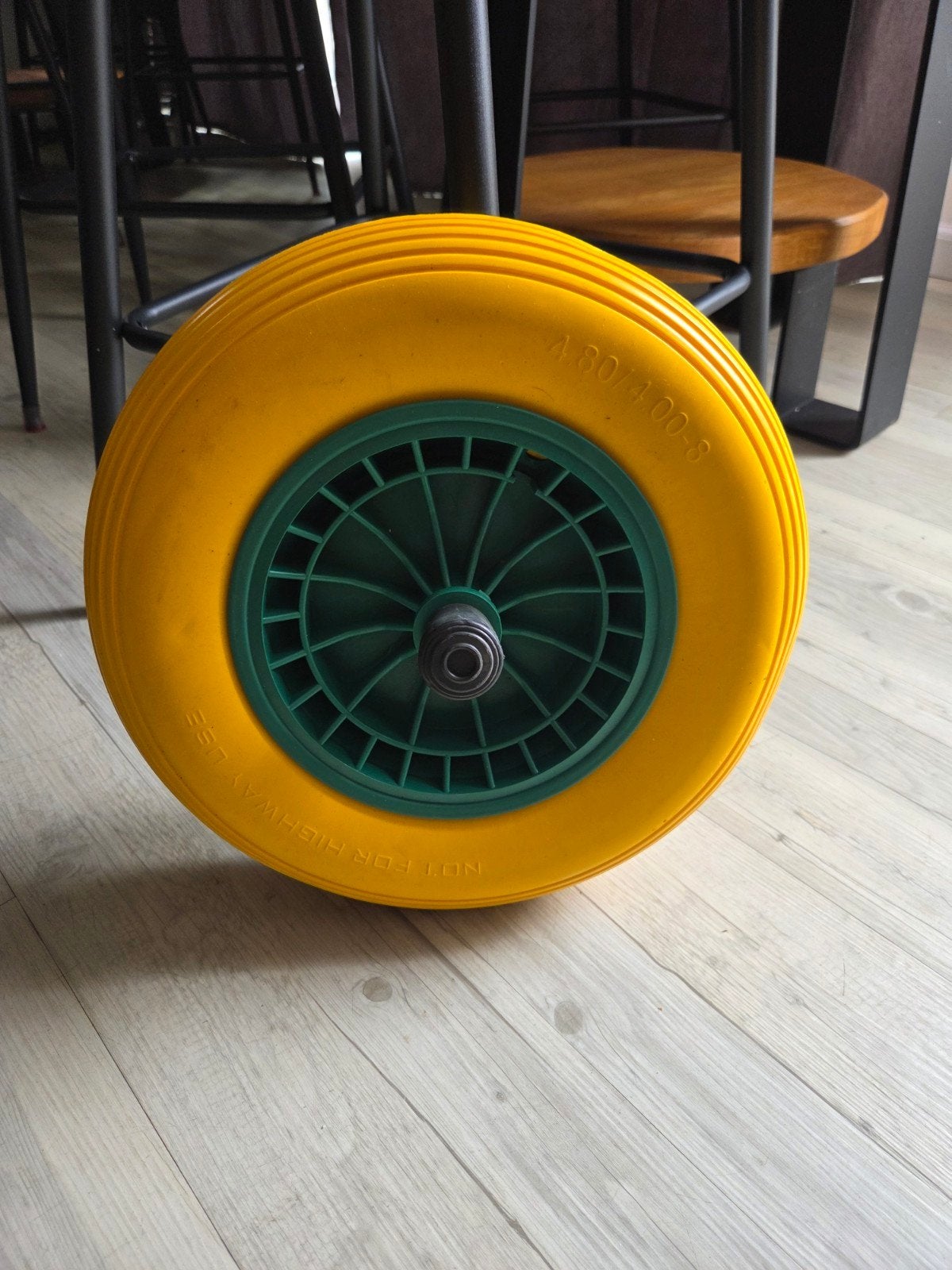 band voor kruiwagen, Ophalen, Nieuw