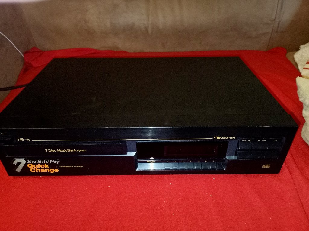 Nakamichi MB-4s 7 Disc MusicBank CD-speler, Audio, Tv en Foto, Ophalen of Verzenden, Gebruikt, Marantz, Wisselaar
