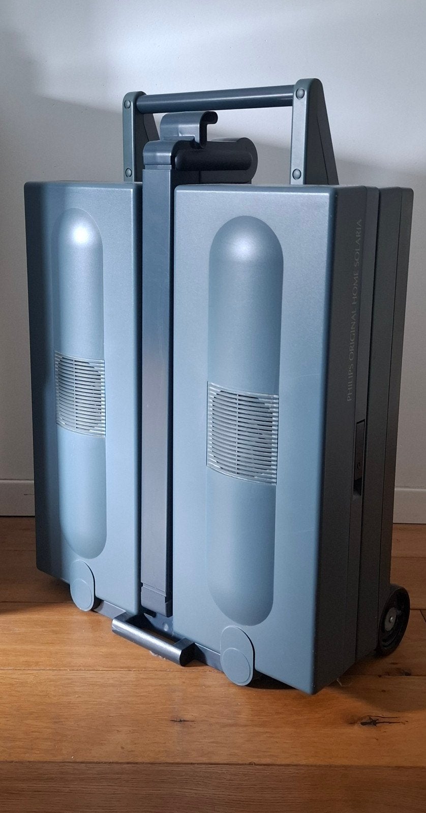 Philips home solaria inklapbare zonnehemel, zonnebank, Ophalen, Gebruikt, Zonnebank enkelzijdig, Minder dan 10 lampen