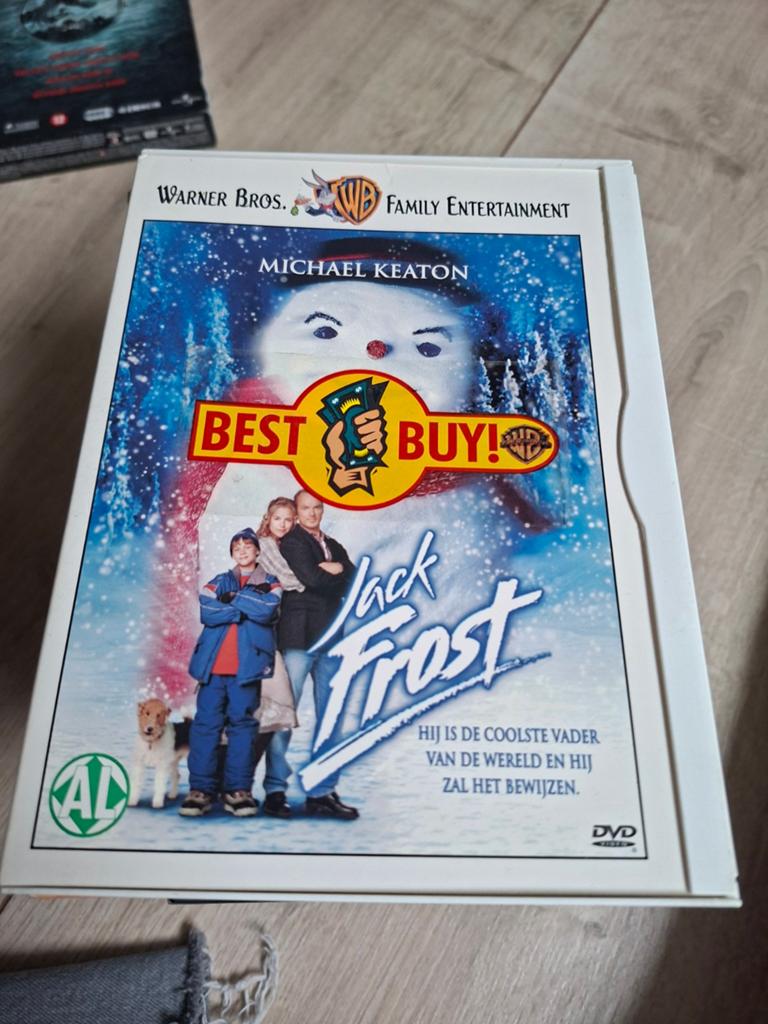 Jack Frost DVD - Michael Keaton Familie Film, Alle leeftijden, Ophalen of Verzenden, Gebruikt