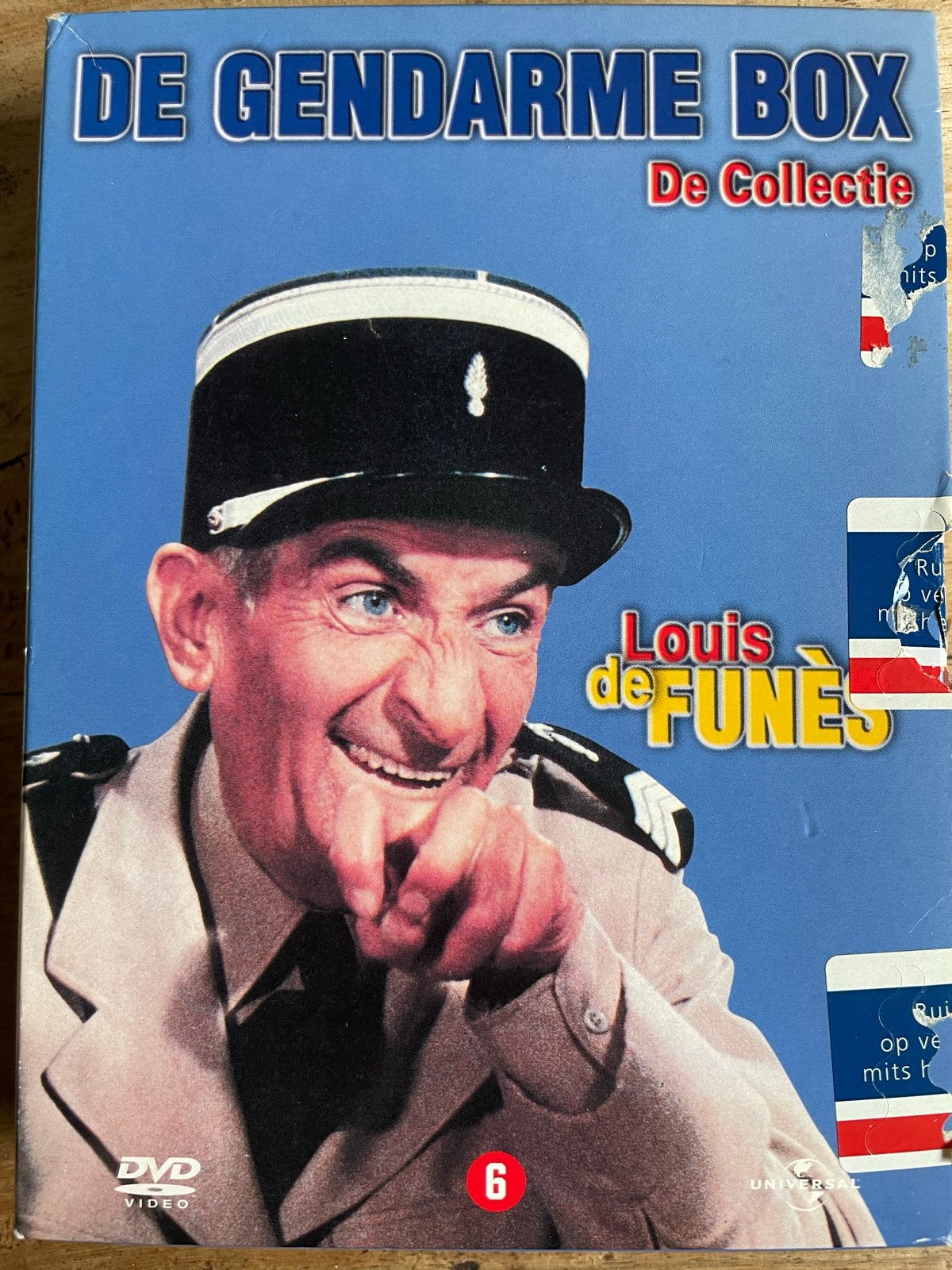 Louis de Funès: De Gendarme Box - 6 DVD's, Actiekomedie, Nederlands, Ophalen of Verzenden, Zo goed als nieuw