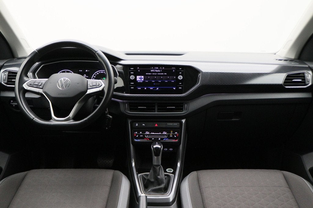 Volkswagen T-Cross 1.0 TSI Style LED, Apple Carplay, Lane As, Auto's, Volkswagen, T-Cross, Gebruikt, Automatische klimaatregeling