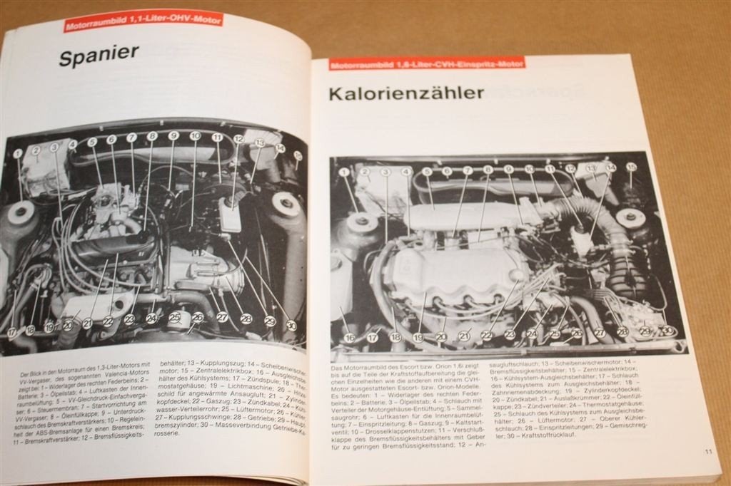 Reparatiehandboek Ford Escort Orion — Vanaf 1980 [DE], Ophalen of Verzenden