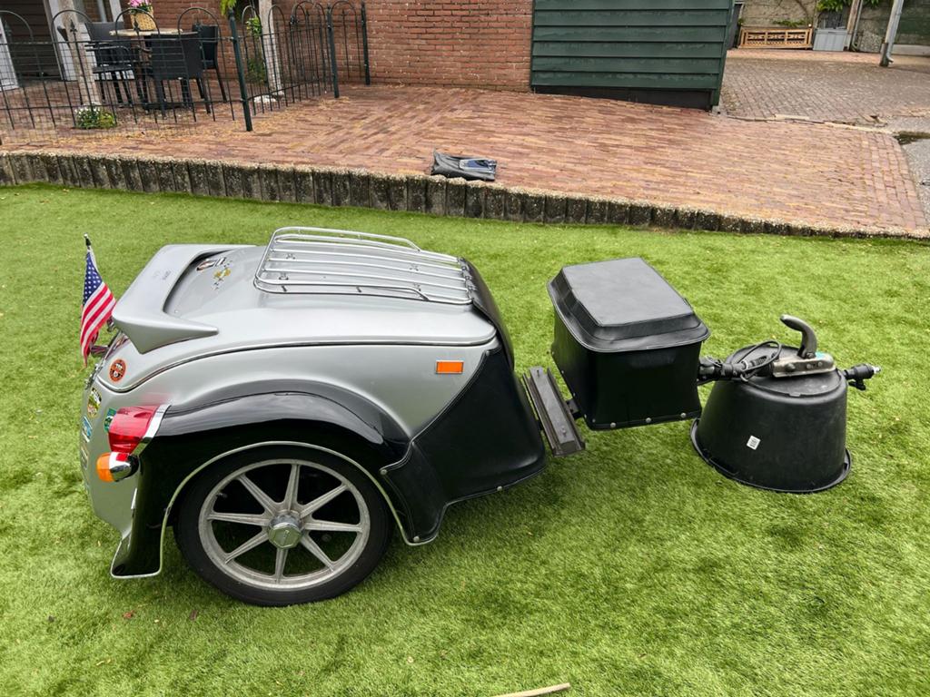 bushtec motoraanhanger, Motoren, Accessoires | Overige, Ophalen, Zo goed als nieuw
