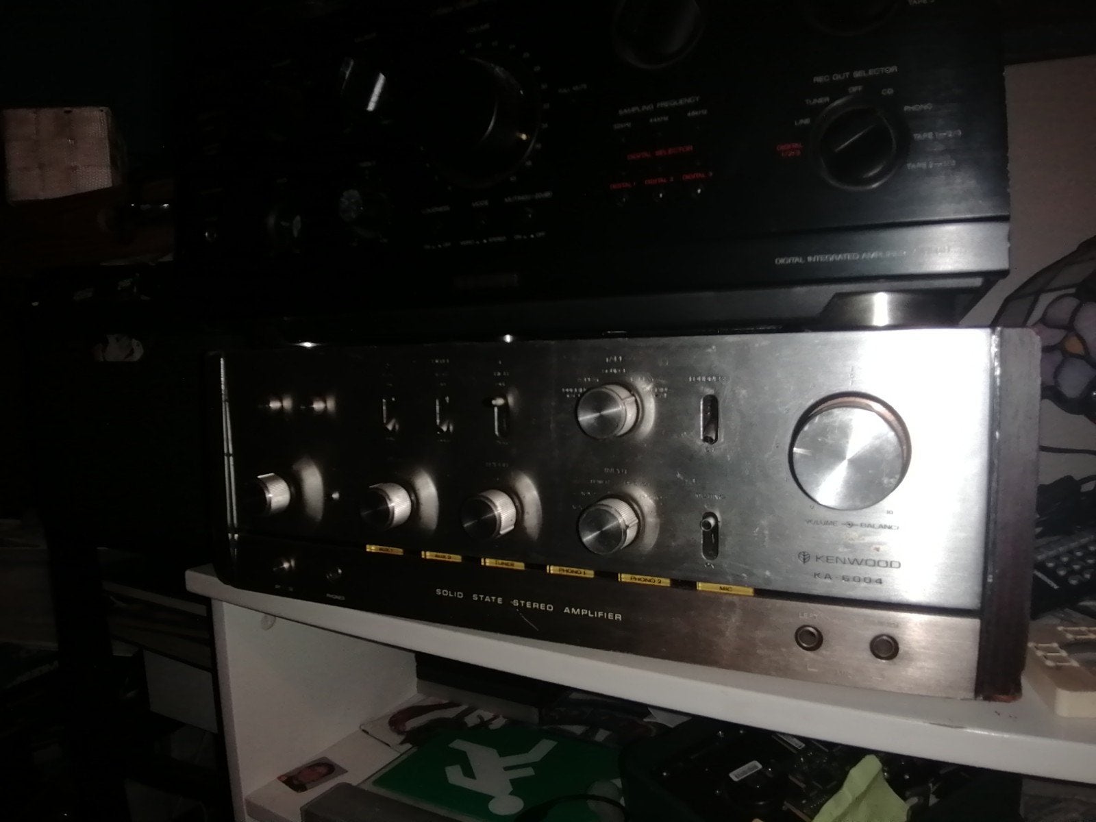 Kenwood KA-6004 Solid State Stereo Versterker, Overige merken, Gebruikt, Ophalen of Verzenden, 60 tot 120 watt