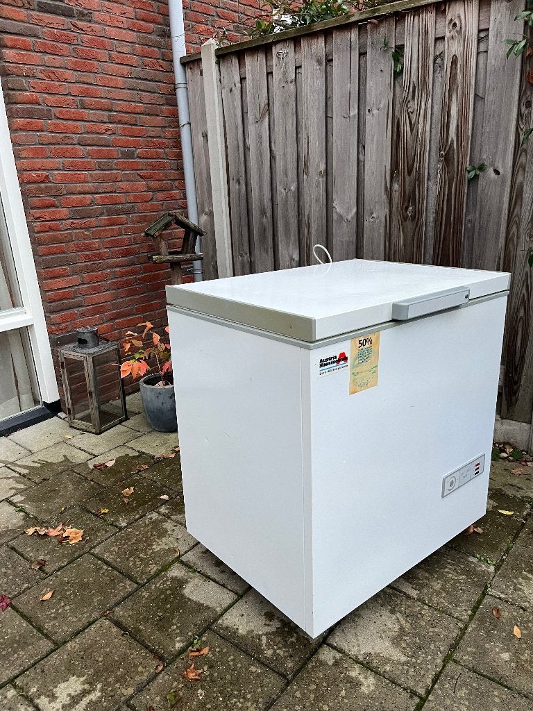 Vrieskist, Ophalen, Vrieskist, Minder dan 85 cm, Zo goed als nieuw