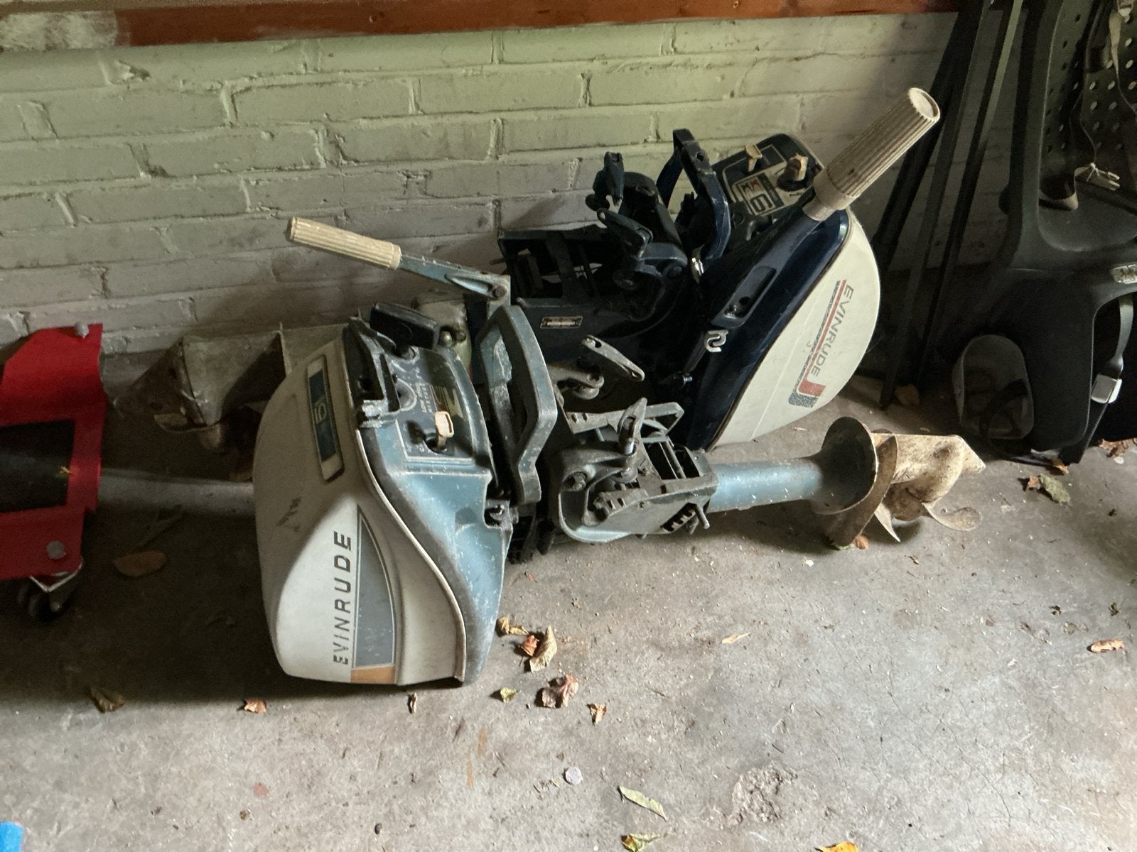 2 Evinrude buitenboordmotoren - Gebruikt evt met rubberboot, Ophalen, Gebruikt, Motor en Techniek, Zeilboot of Motorboot