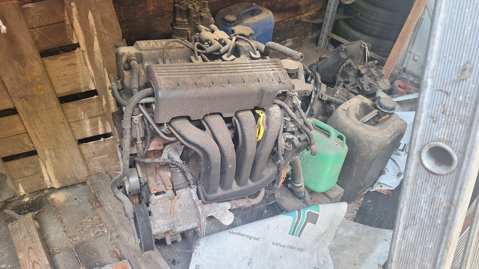 Motorblok Mini One Cooper R50 1.6, Ophalen, Gebruikt, Mini