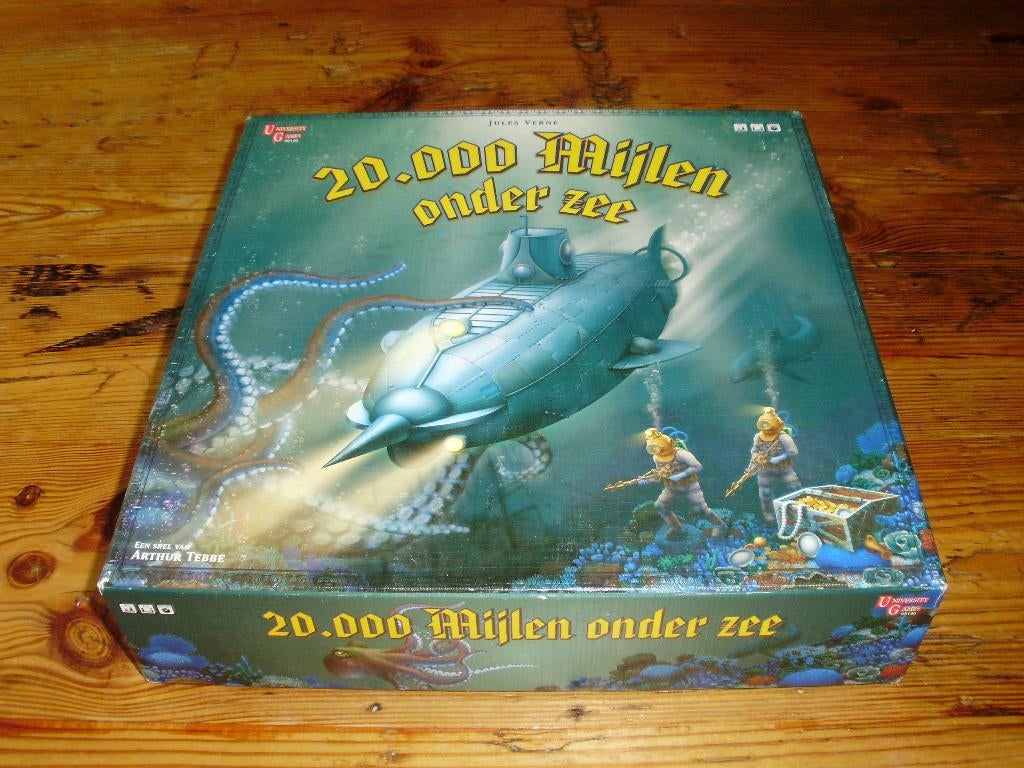 20.000 mijlen onder zee / Bordspel / Spel, Hobby en Vrije tijd, Gezelschapsspellen | Bordspellen, Ophalen of Verzenden, Gebruikt
