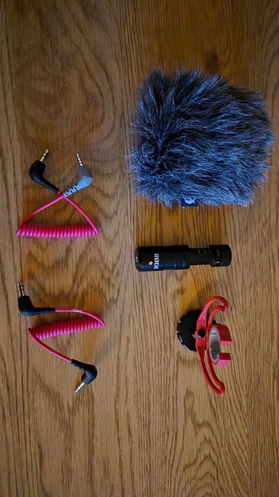 RØDE VideoMic Me-L microfoon voor iPhone/iPad, Muziek en Instrumenten, Ophalen of Verzenden, Zo goed als nieuw, Instrumentmicrofoon
