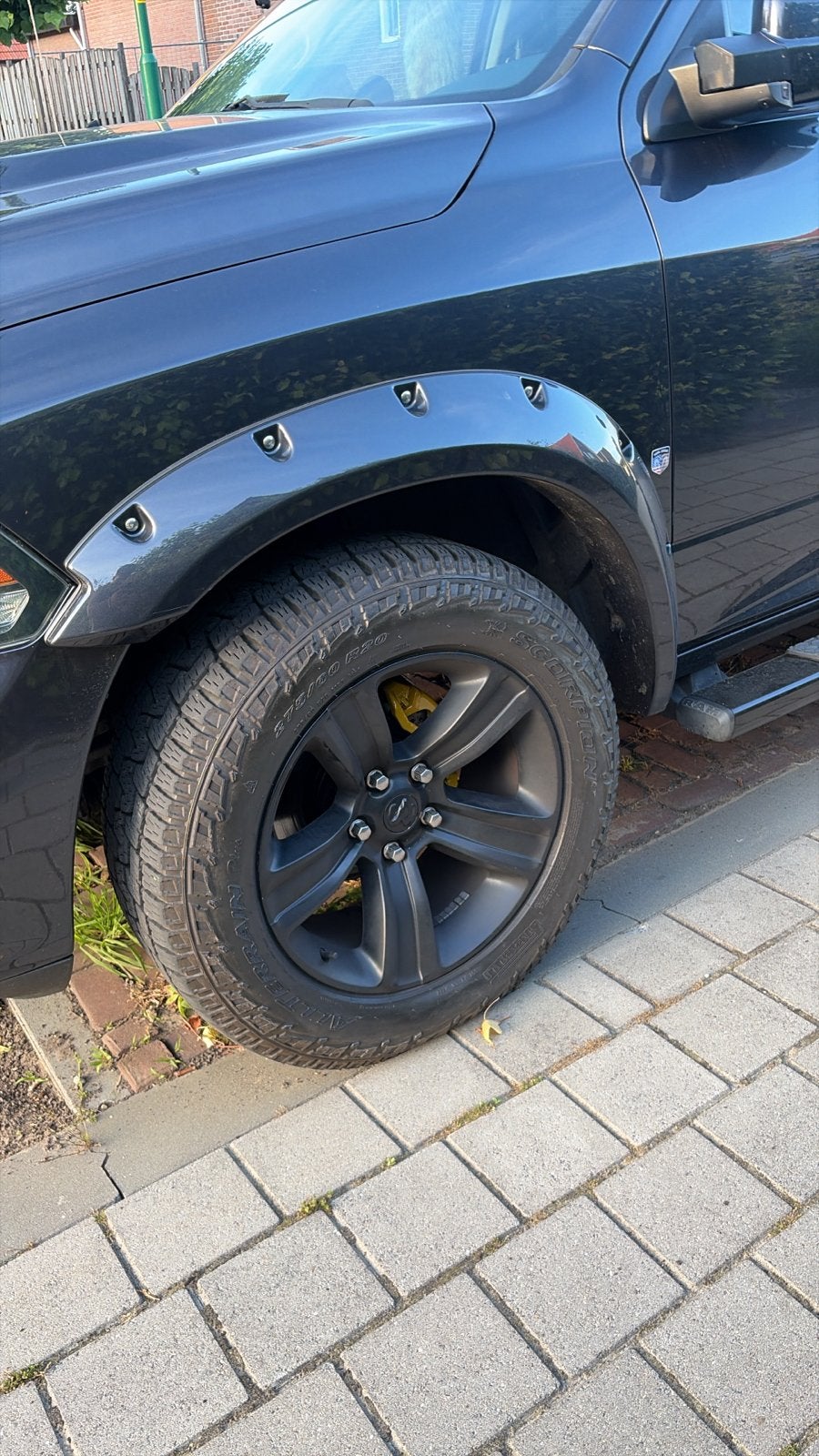 Zwarte 20 inch velgen voor Dodge Ram, Ophalen, Gebruikt